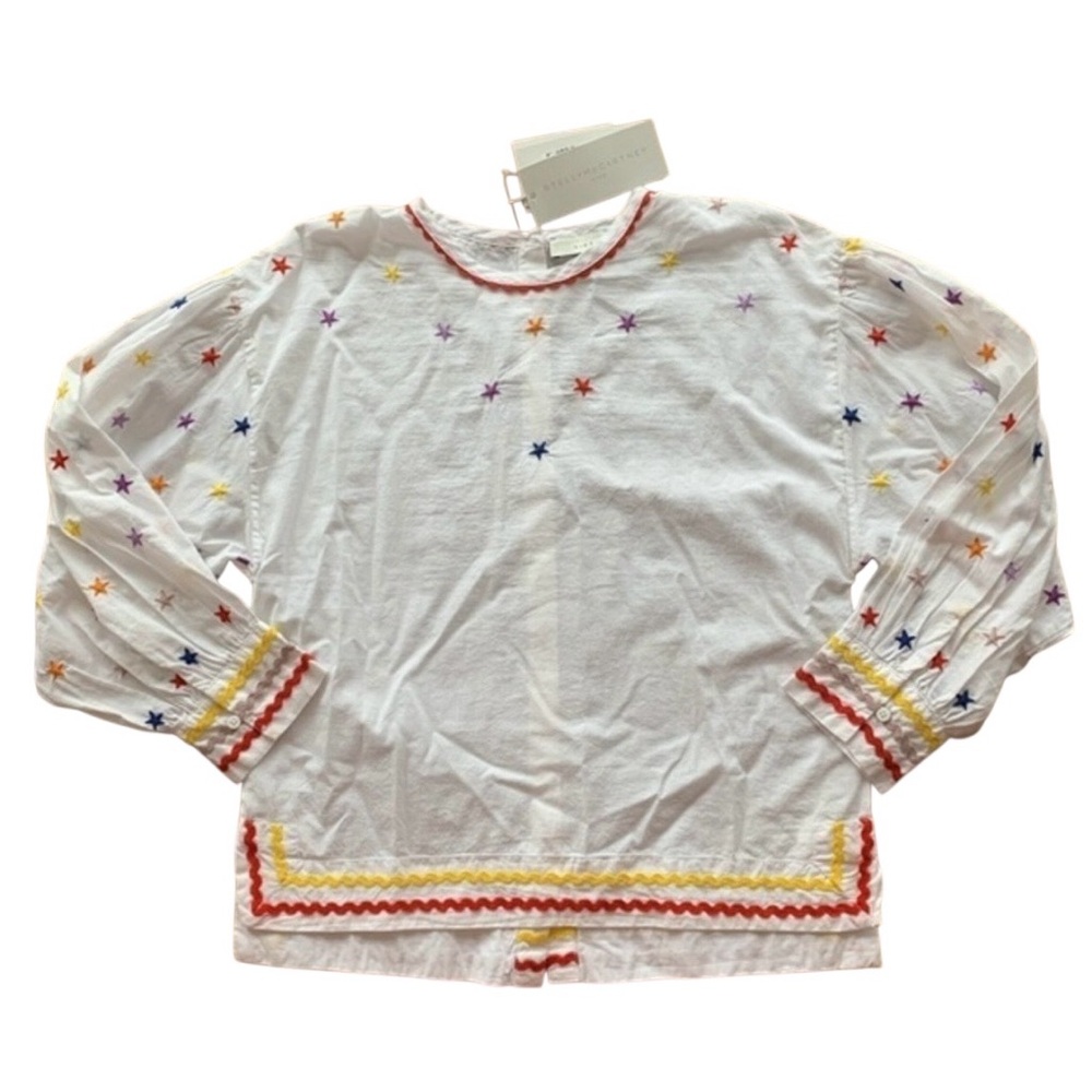 NWT Stella McCartney Long Sleeved Shirt Sz 10